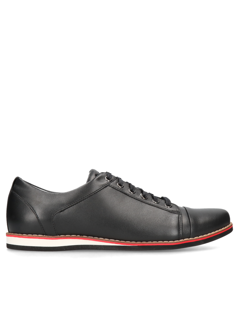 Black shoes Timo, Conhpol Dynamic - Polish production, Casual shoes, SD0146-02, Konopka Shoes
