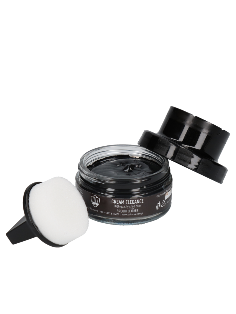 Black shoe cream, Coccine, DA0007-01, Konopka Shoes