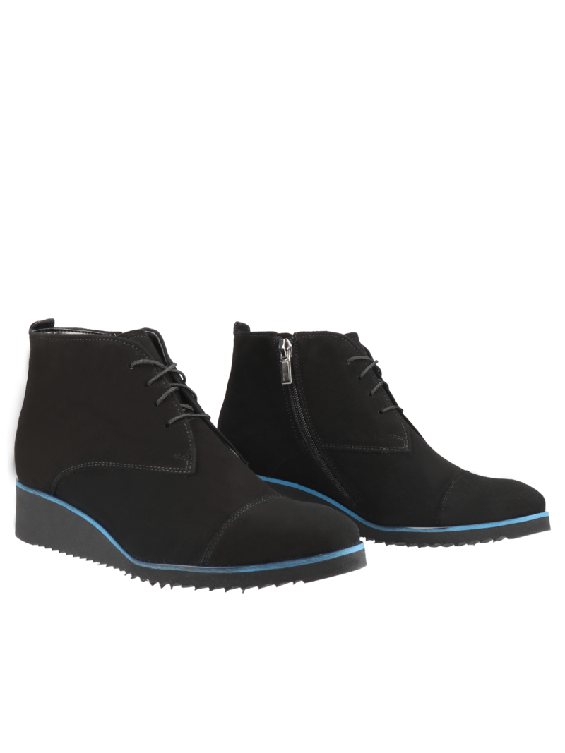 Black boots Kate, Conhpol Relax - Polish production, Ankle boots, RK0222-04, Konopka Shoes