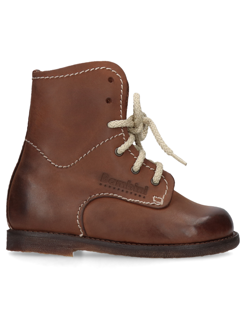 Brown Boy's boots Sam, Bambini Manufaktura, Konopka Shoes