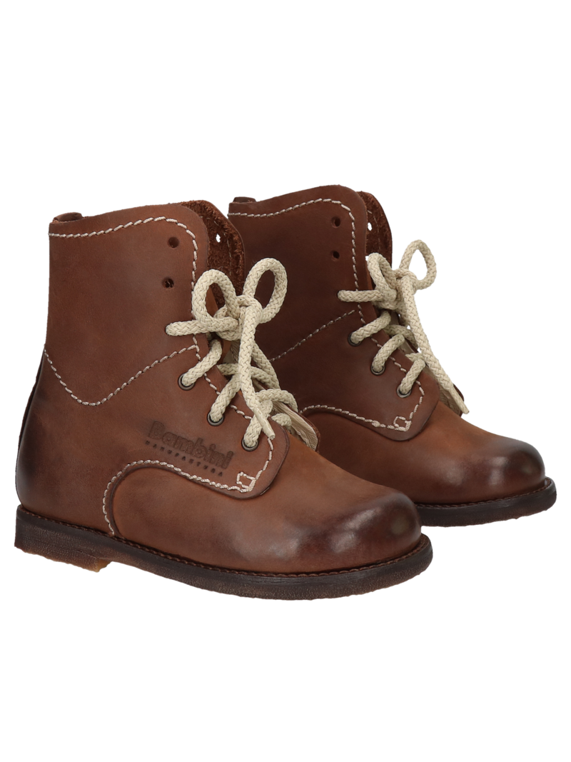 Brown Boy's boots Sam, Bambini Manufaktura, Konopka Shoes