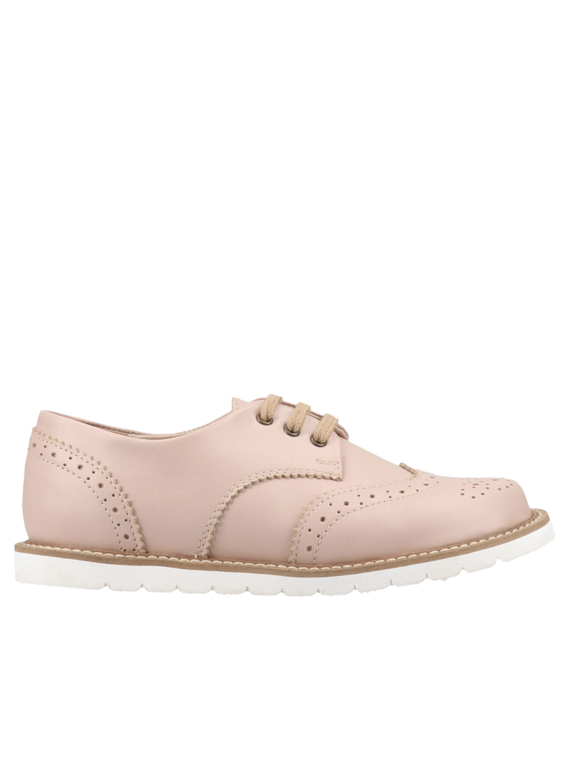 Pink Brogsy girls' shoes, Bambini Manufaktura, shoes for girls, BM0292-02, Konopka Shoes