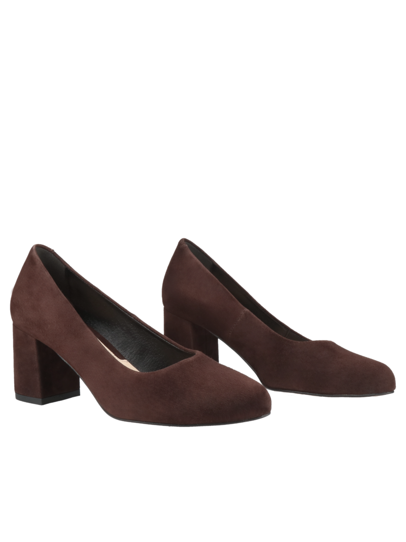 Brown pumps Sophie, Conhpol Relax, Konopka Shoes