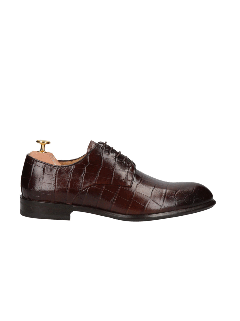 Elegant men's footwear made of top quality grain leather dedicated to true enthusiasts