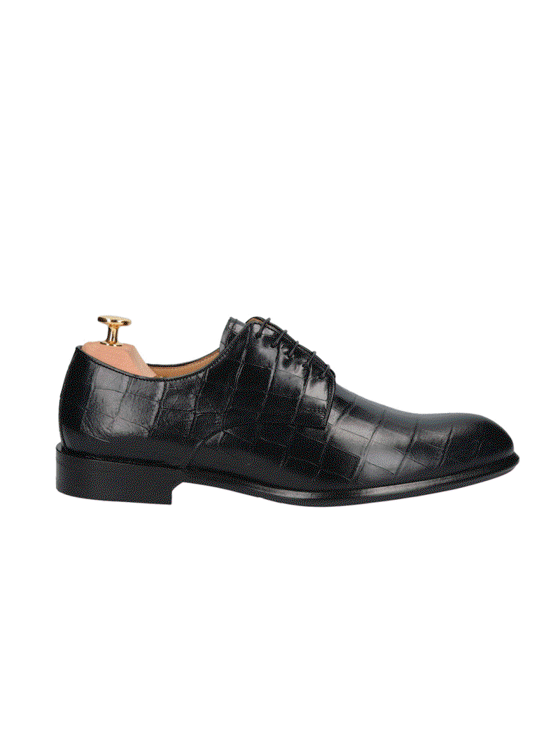 Black shoes William - Gold Collection, Conhpol, Konopka Shoes