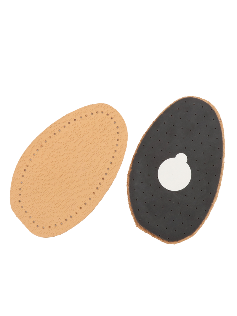 Insoles under the toes pekari latex, finished with leather, DA0030-01, Konopka Shoes