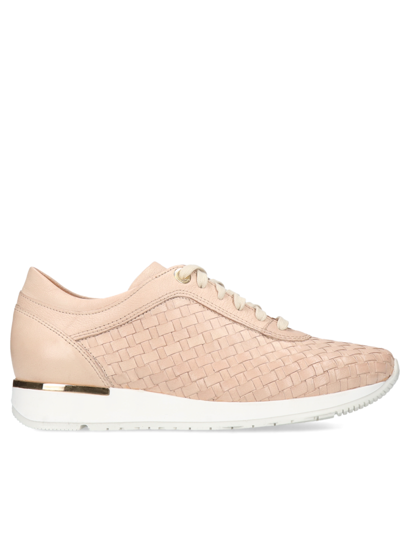 Beige sneakers Selena, Conhpol Dynamic, Konopka Shoes