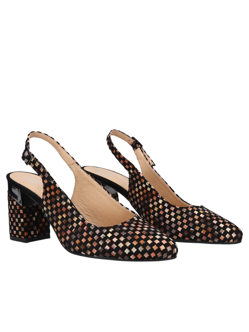 Brown pumps Lindsay, Conhpol Relax, Konopka Shoes