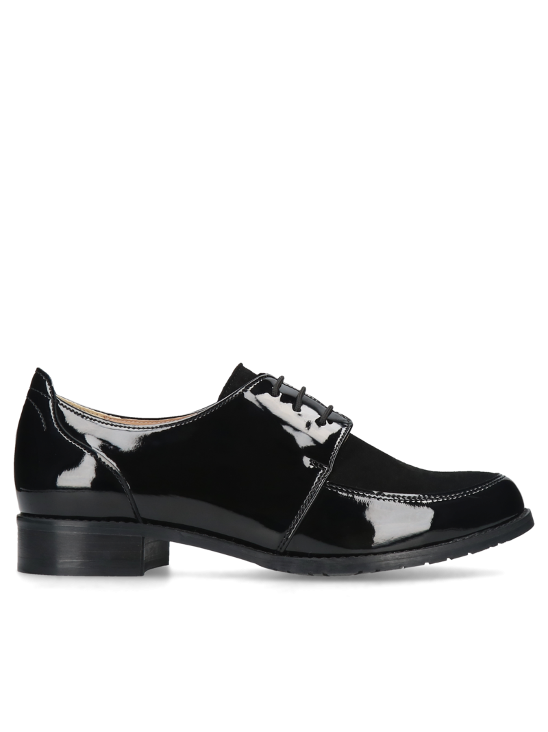 Black shoes Emma, Conhpol Relax - Polish production, Shoes, RE2519-03, Konopka Shoes