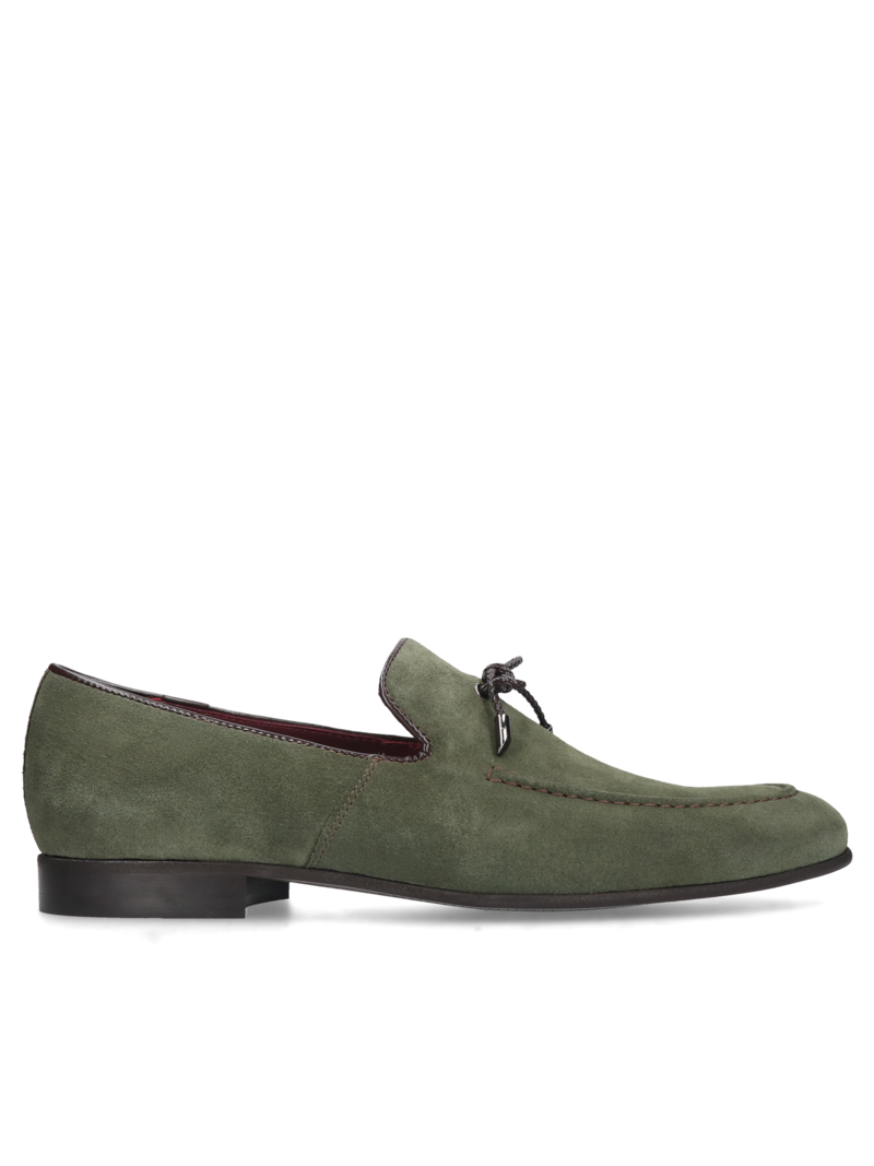 Green loafers Hugo, Conhpol, Konopka Shoes