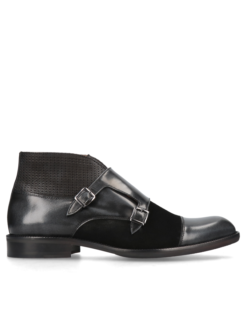 Grey Ankle Boots Tomy II, Conhpol, Konopka Shoes