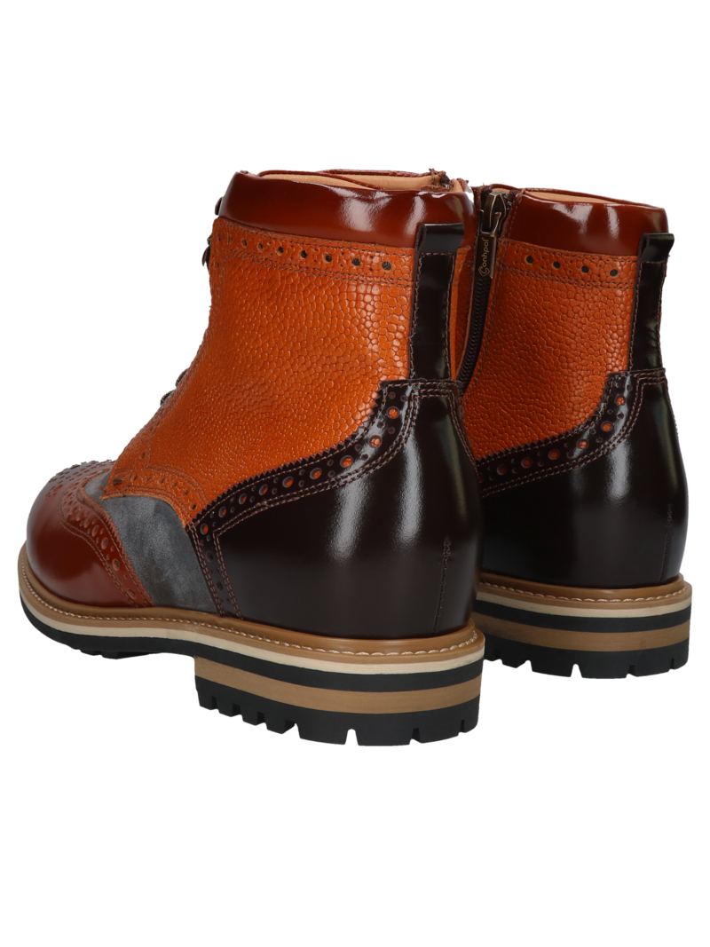 Height enhancement boots, business, casual men's
