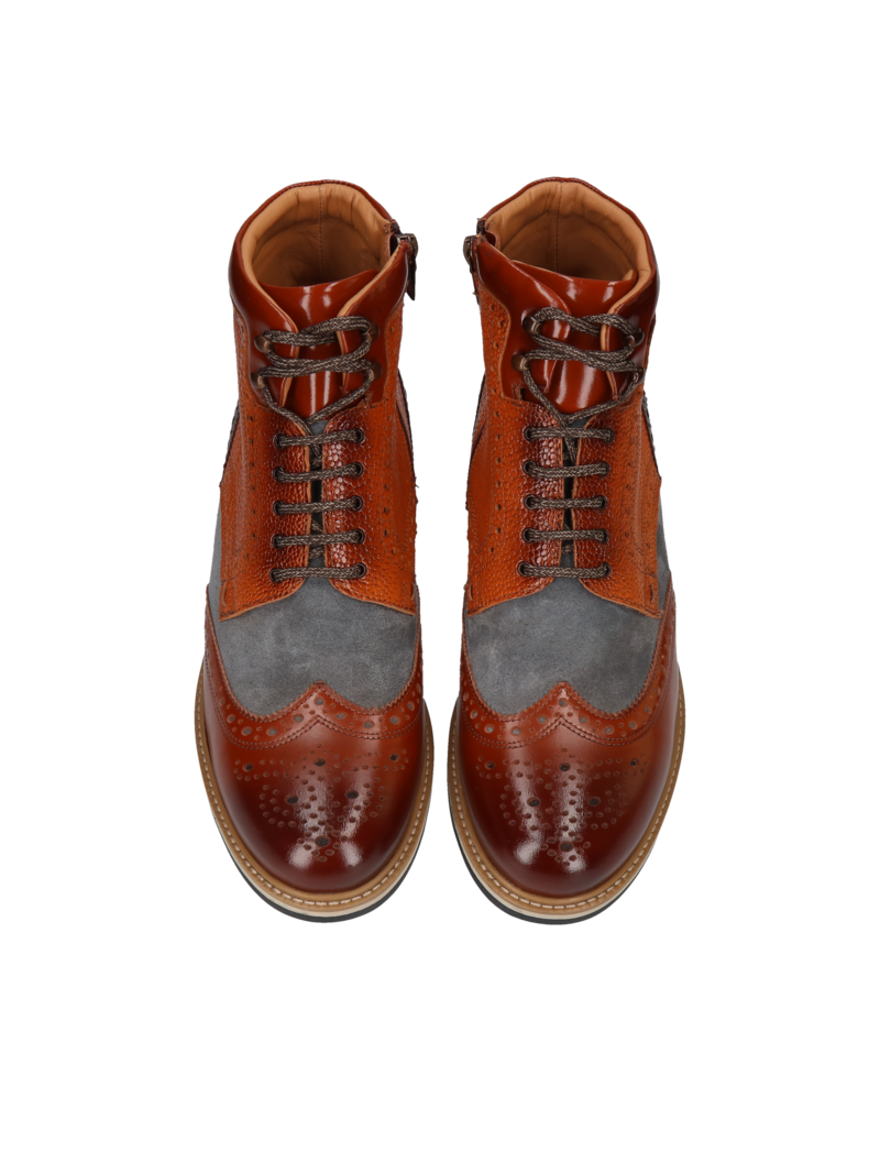 Height enhancement boots, business, casual men's