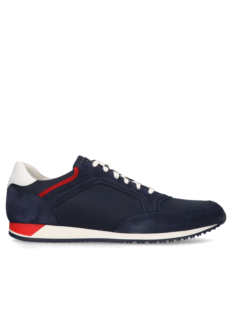 Navy blue sneakers Cillian, Conhpol Dynamic, Konopka Shoes