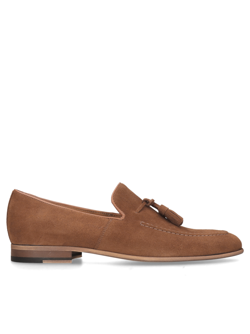 Brown loafers Hugo, Conhpol, Konopka Shoes