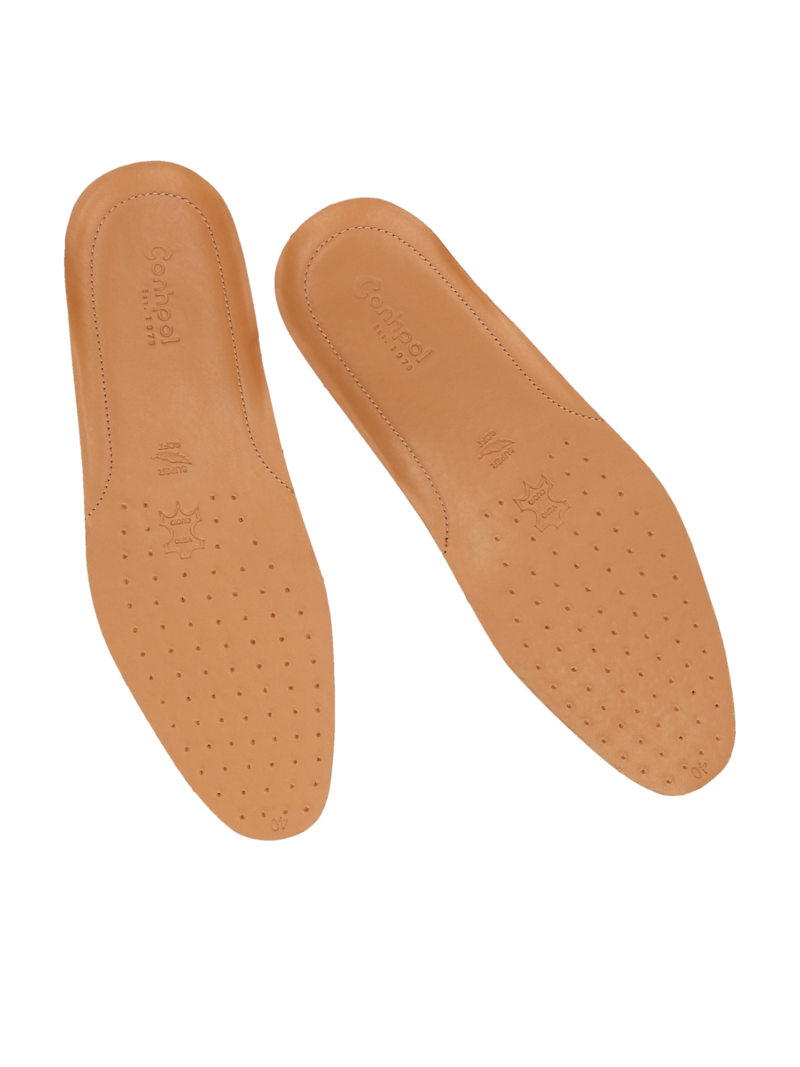 Beige leather insoles for Super Soft shoes, DO0060-01, Konopka Shoes