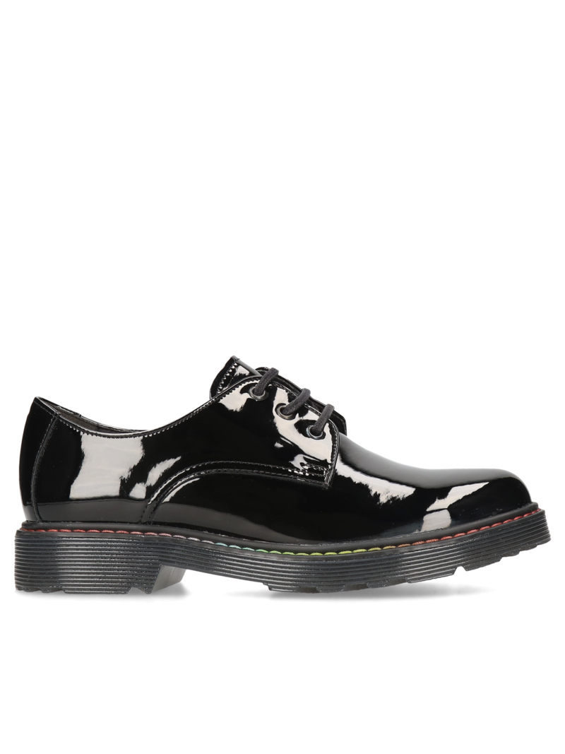 Black shoes Norene, Conhpol Relax - Polish production, Shoes, RE2628-01, Konopka Shoes