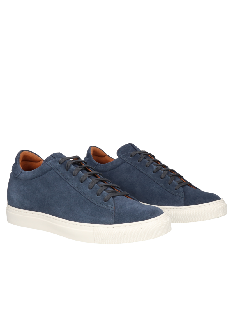 Suede leather height-increasing sports shoes, men's height-increasing sneakers