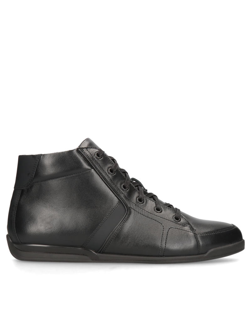 Black boots Victor, Conhpol Dynamic - Polish production, Boots, SK2578-01, Konopka Shoes
