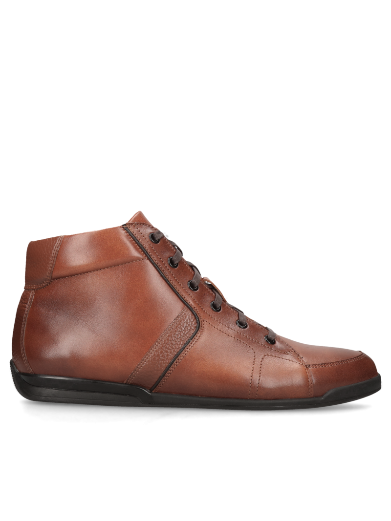Brown boots Victor, Conhpol Dynamic - Polish production, Boots, SK2578-02, Konopka Shoes
