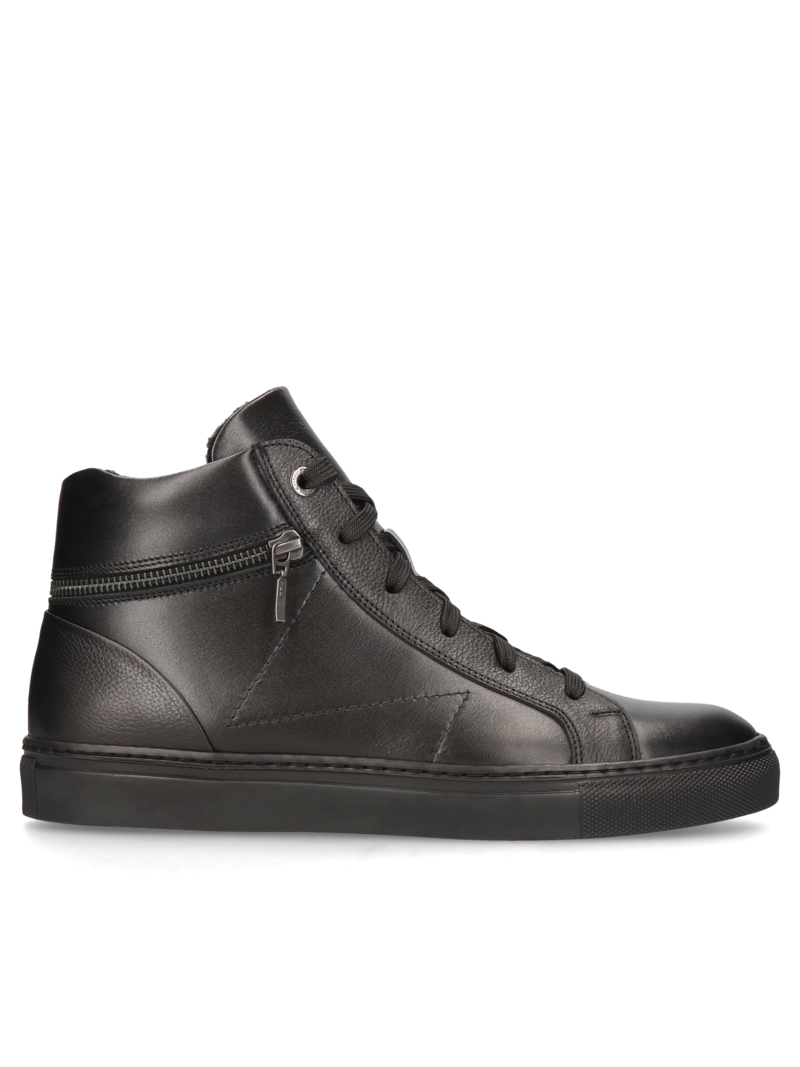 Black boots Fotyn, Conhpol Dynamic - Polish production, Boots, SK2581-01, Konopka Shoes