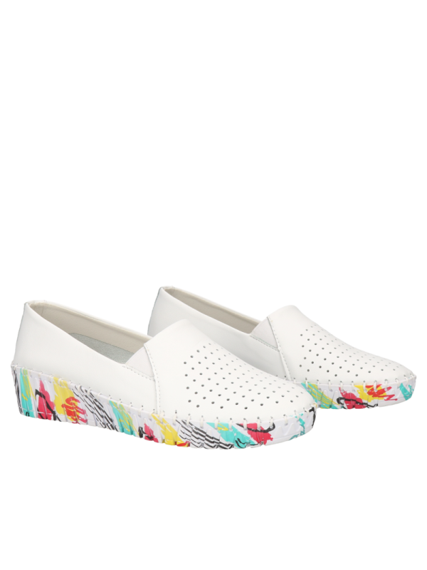 White shoes Zulina I, Artiker, Moccasins & loafers, HB0093