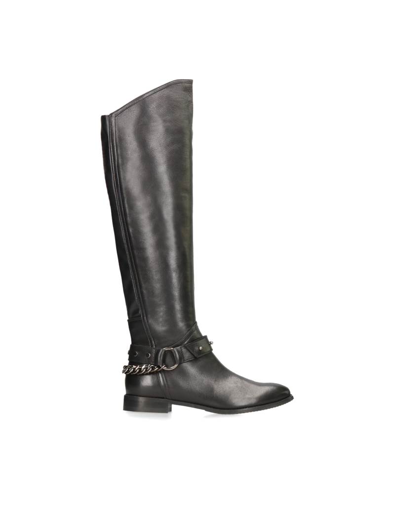 Black long boots Cornelie, Conhpol Bis, Konopka Shoes