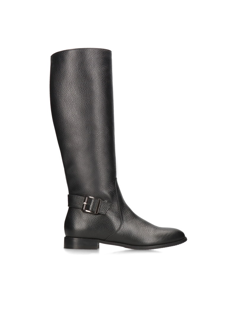 Black long boots Cornelie, Conhpol Bis, Konopka Shoes