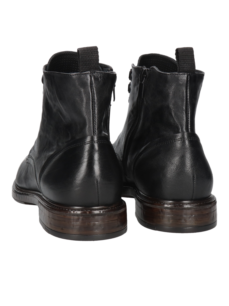 Original men's boots, unlined, with thick soles, comfortable men's shoes, Konopka Shoes