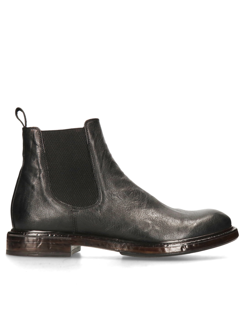 Black chelsea boots Davide, Conhpol, Konopka Shoes