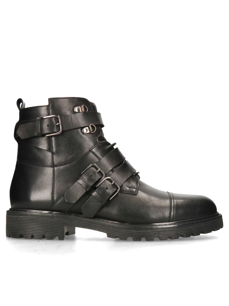 Black boots Cesare, Conhpol - Polish production, Boots, CK6218-01, Konopka Shoes