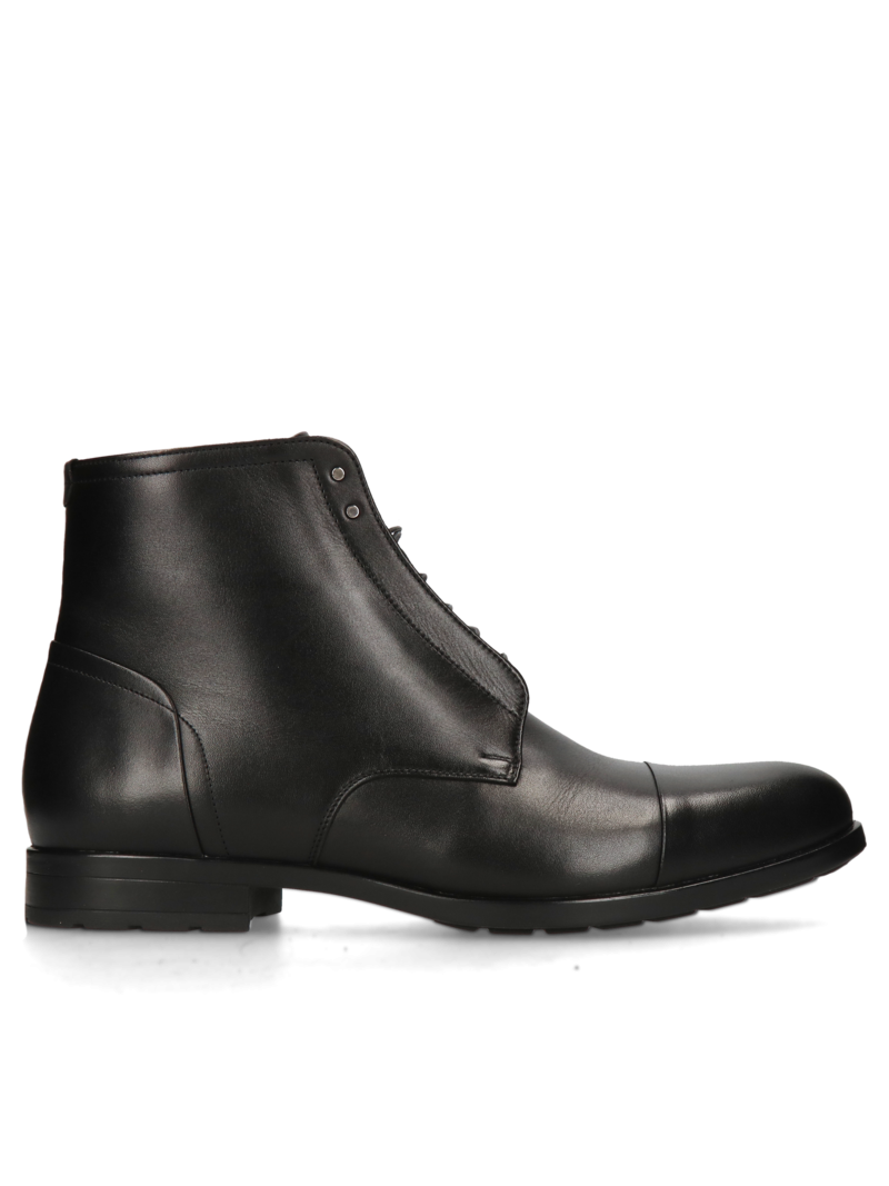 Black boots Ricardo, Conhpol - Polish production, Boots, CK6224-01, Konopka Shoes