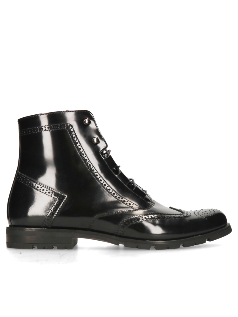 Black boots Luigi, Conhpol - Polish production, Boots, CK6225-01, Konopka Shoes