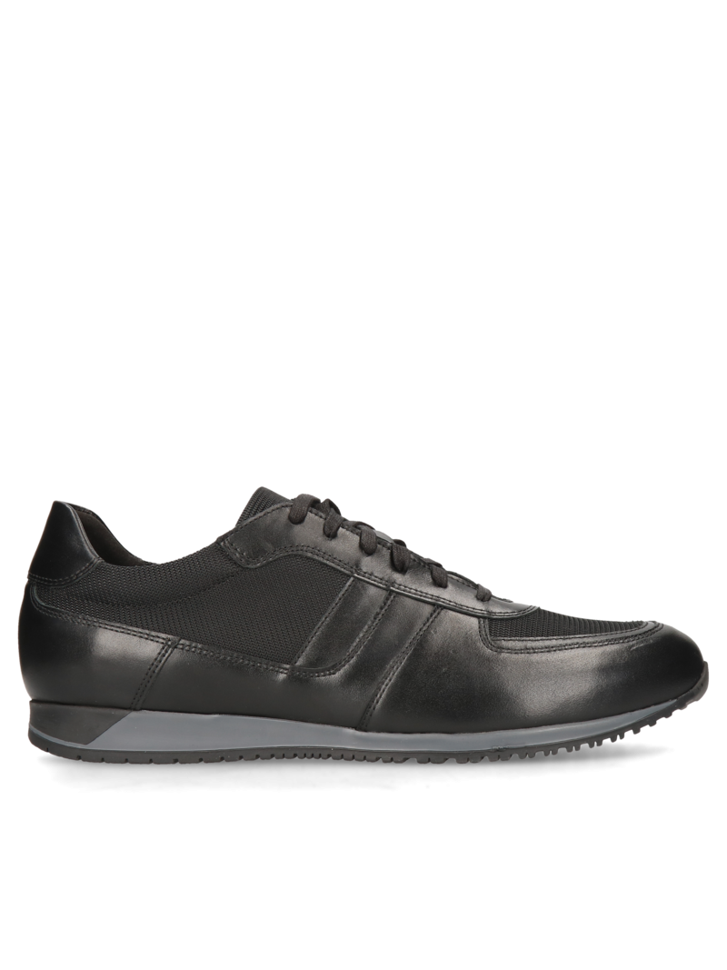 Black shoes Cillian, Conhpol Dynamic - Polish production, SD2576-02, Sneakers, Konopka Shoes