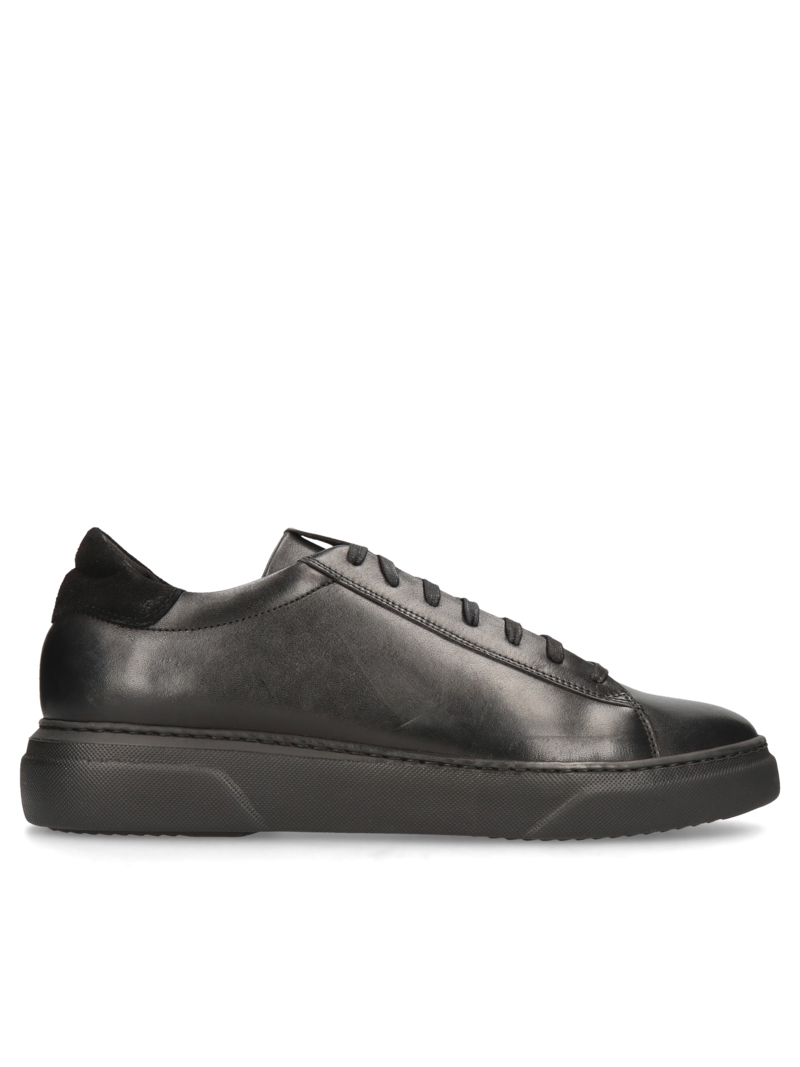 Black shoes Cillian, Conhpol Dynamic - Polish production, SD2583-02, Sneakers, Konopka Shoes
