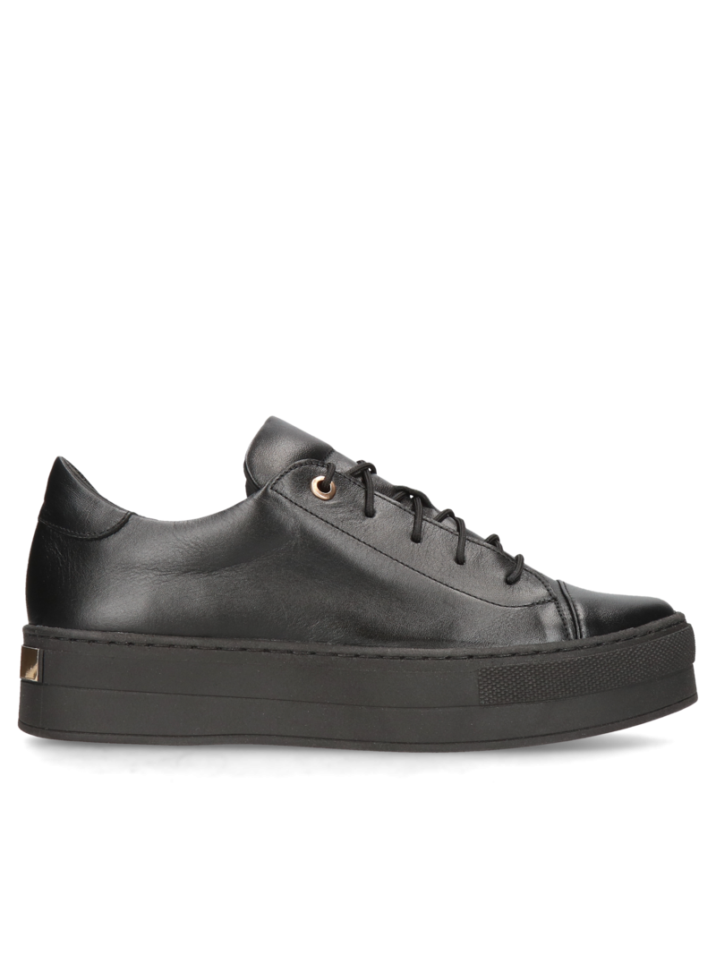 Black sneakers Felipa, Conhpol Relax - Polish production, Sneakers, RE2608-02, Konopka Shoes