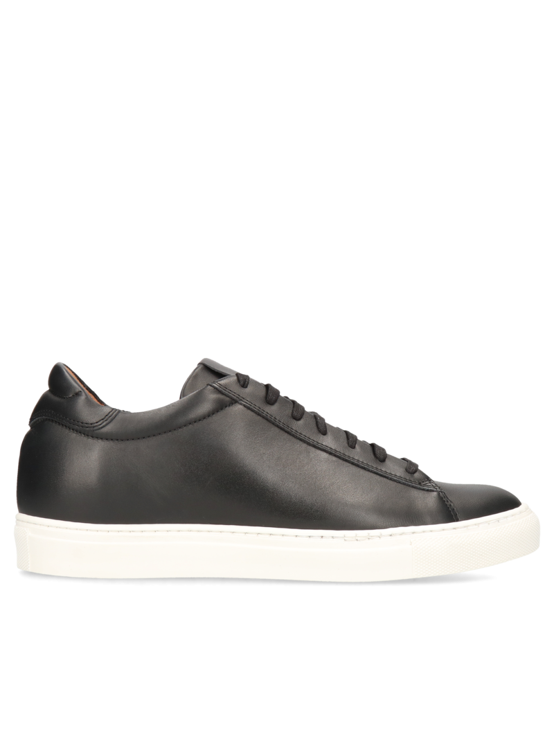 Black elevator shoes Xavier +6 cm, Conhpol Dynamic - Polish production, Sneakers, SH2569-06, Konopka Shoes