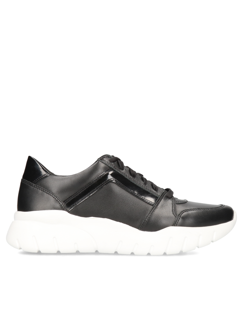 Black sneakers Cilliana, Conhpol Dynamic - Polish production, Sneakers, SD2615-03, Konopka Shoes