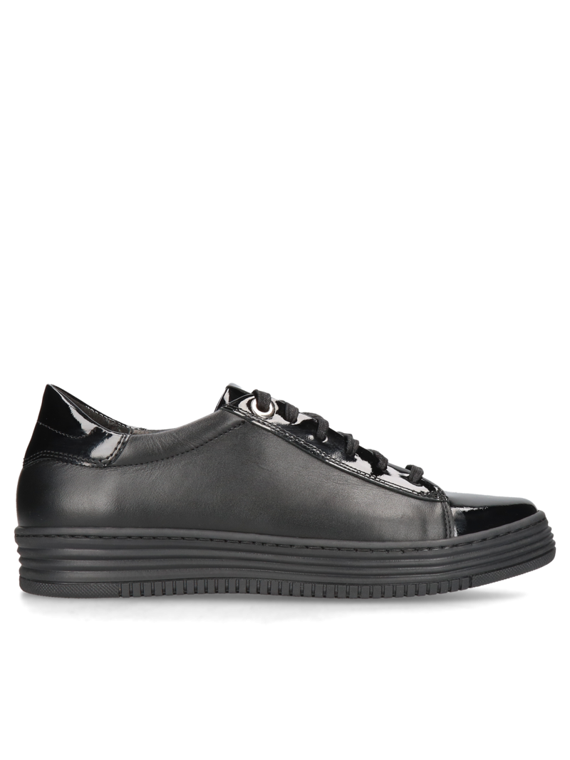 Black sneakers Fabio, Conhpol Dynamic - Polish production, Sneakers, SD2574-04, Konopka Shoes