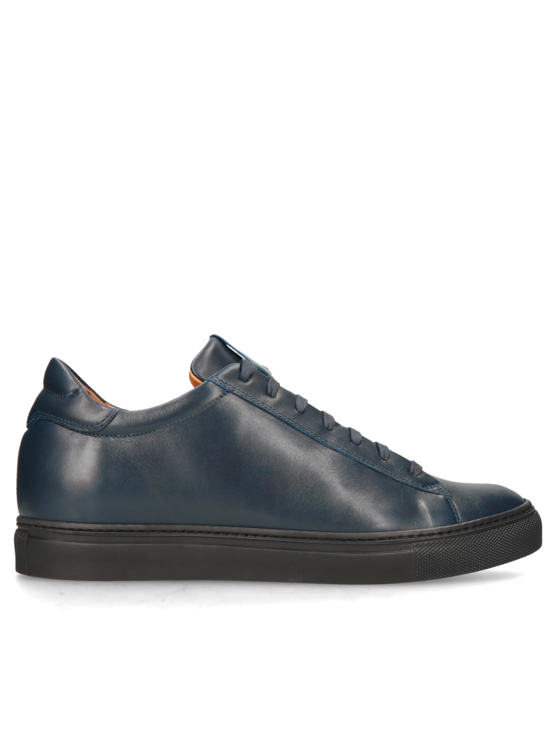 Navy blue Xavier +6 cm elevating shoes, Conhpol Dynamic - Polish production, Sneakers, SH2569-08, Konopka Shoes