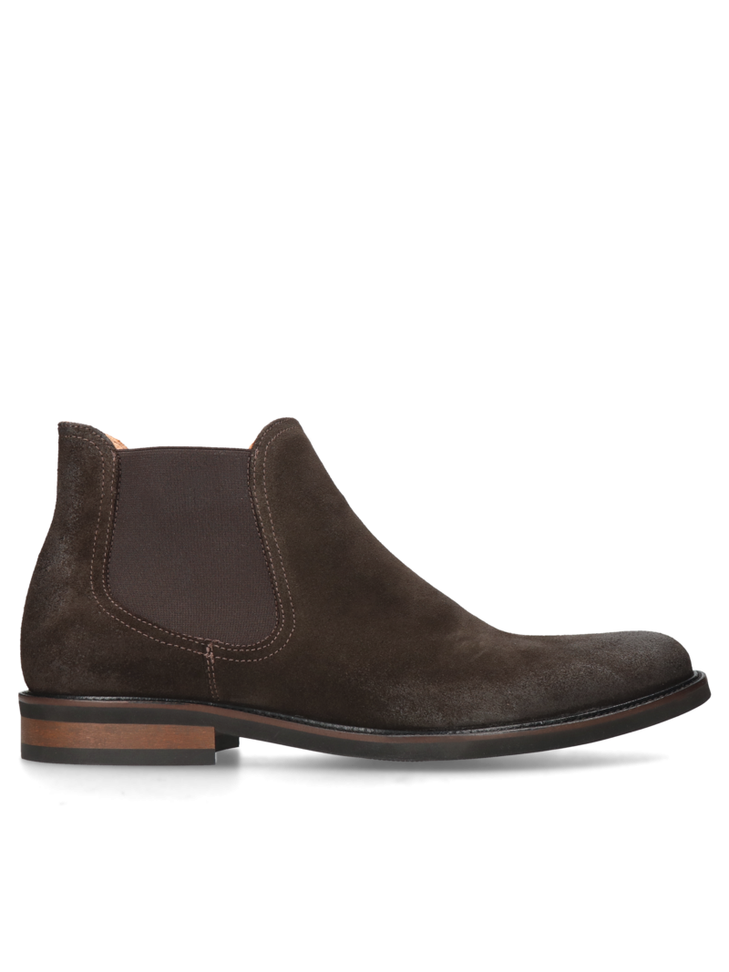 Brown chelsea boots  Nathan, Conhpol - Polish production, Chelsea boots, CE6247-01, Konopka Shoes