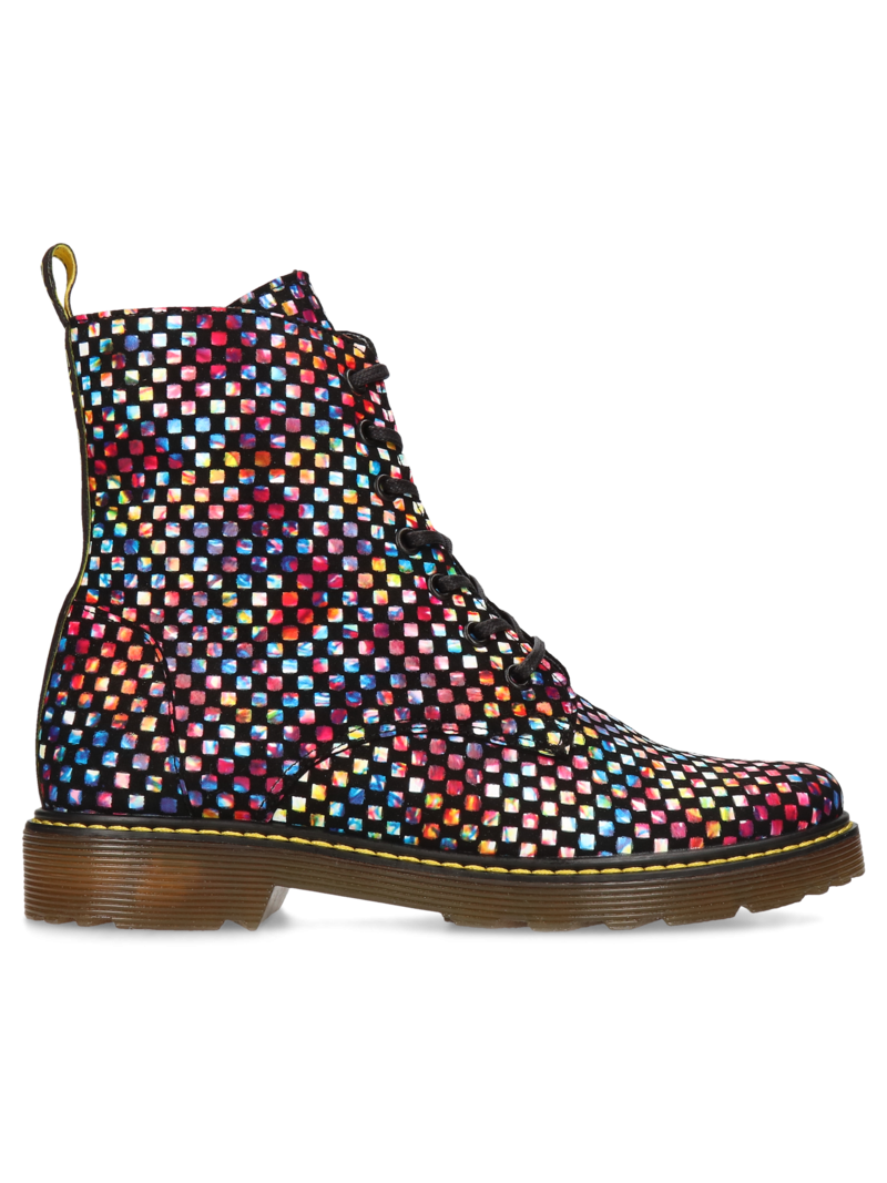Colorful boots Marion, Conhpol Relax - Polish production, Biker & worker boots, RE2618-05, Konopka Shoes
