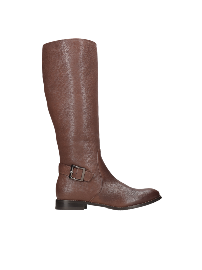 Brown boots Cornelie, Conhpol Bis - Polish production, Knee high boots, BK5672-02, Konopka Shoes
