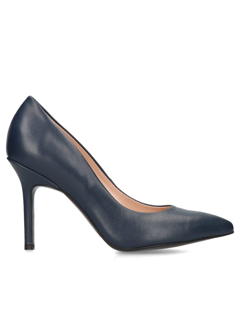 Navy blue high heels Daisy, Conhpol Bis, Konopka Shoes