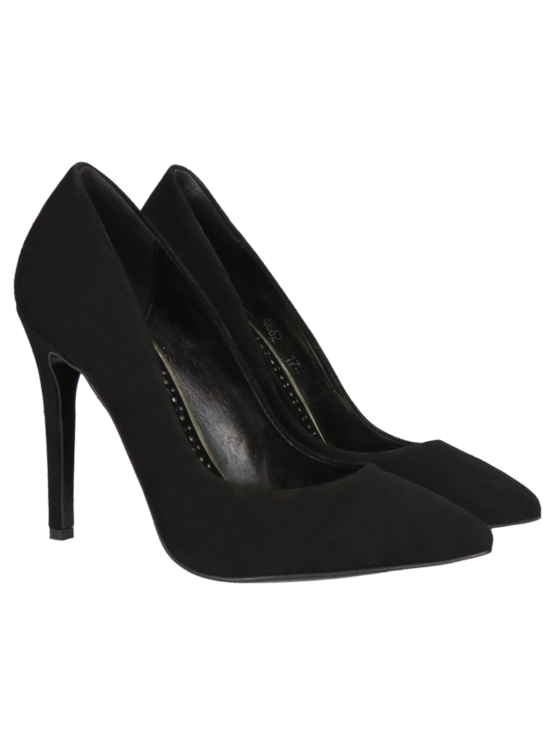 Black Julie high heels, Conhpol Bis - Polish production, high heels, BI5698-02, Konopka Shoes
