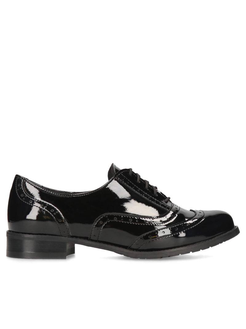 Black shoes Emma, Conhpol Relax - Polish production, Shoes, RE1808-03, Konopka Shoes