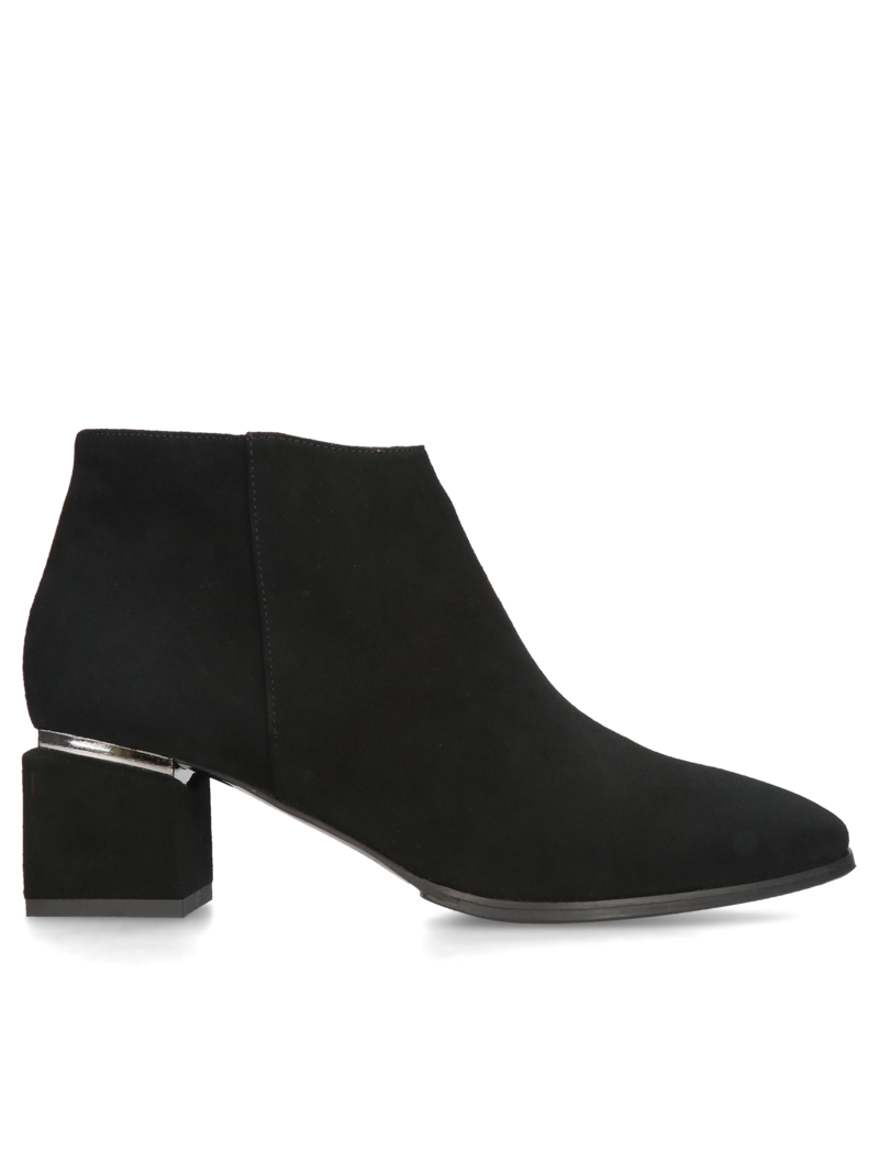 Black boots Fia, Conhpol Bis - polish production, Ankle boots, BK5700-01, Konopka Shoes