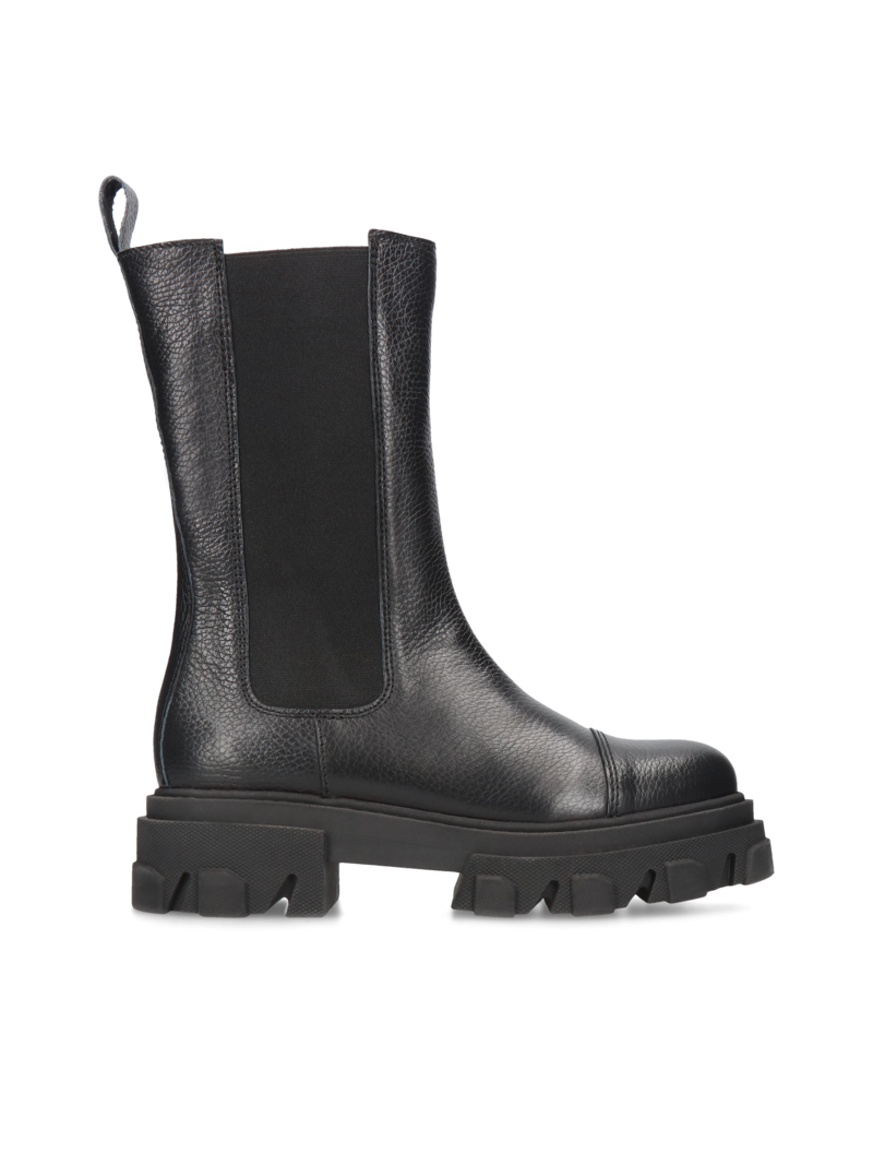 Black chelsea boots Adelin, Conhpol Bis - Polish production, Chelsea boots, BI5702-01, Konopka Shoes