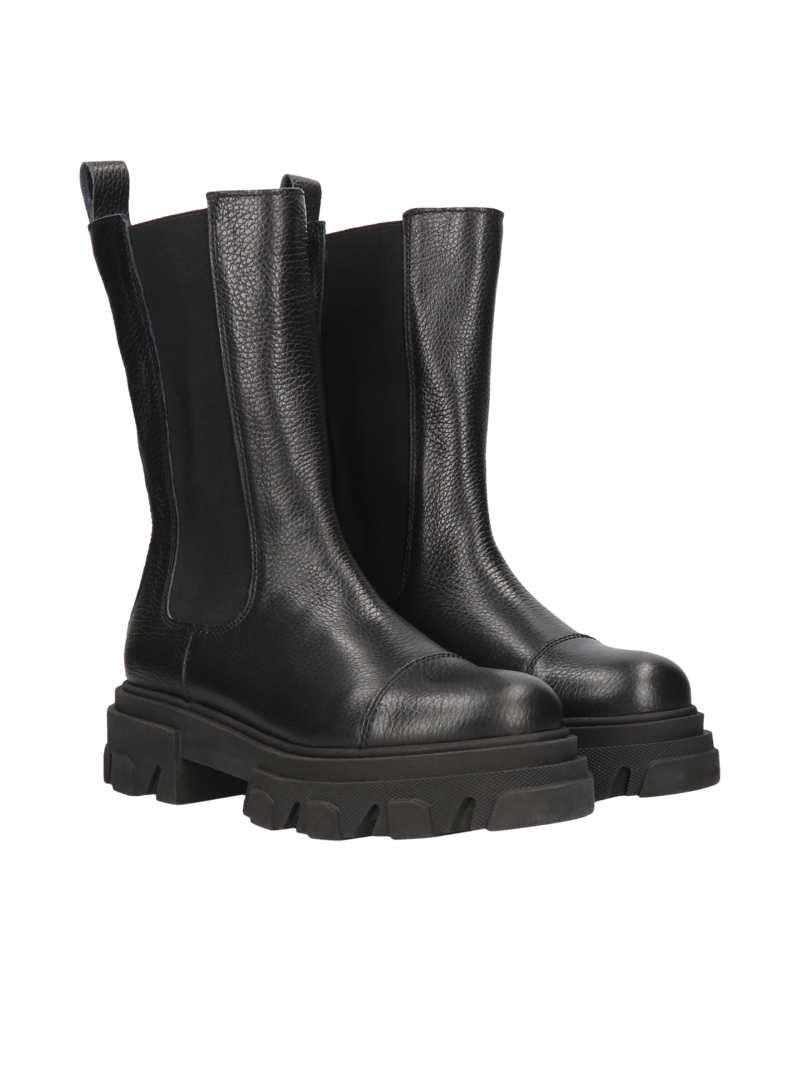 Black chelsea boots Adelin, Conhpol Bis - Polish production, Chelsea boots, BI5702-01, Konopka Shoes