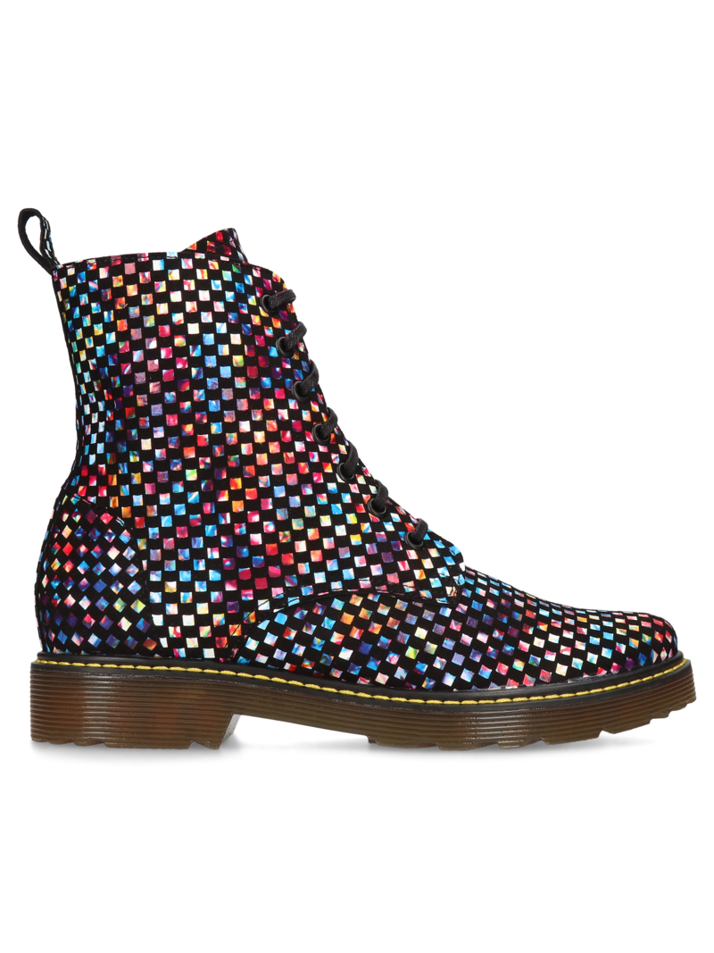 Colorful boots Marion, Conhpol Relax - Polish production, Biker & worker boots, RE2618-07, Konopka Shoes